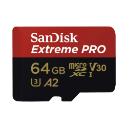 MC24042412 - Thẻ nhớ MicroSDXC Sandisk Extreme Pro 64GB V30 U3 UHS-I 200MB/s (SDSQXCU-064G-GN6MA)