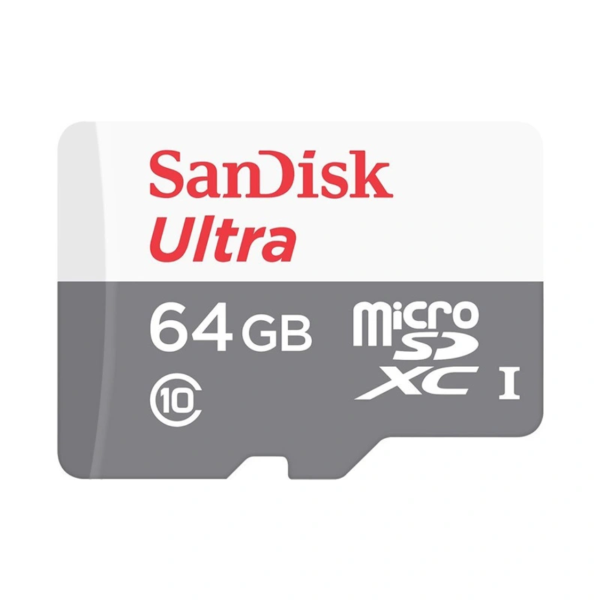 Thẻ nhớ MicroSDXC Sandisk Ultra 64GB Class 10 100MB s (SDSQUNR-064G-GN3MN)