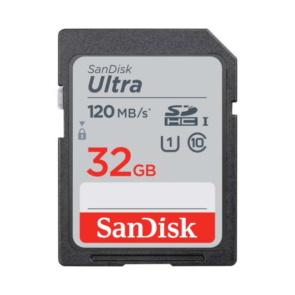 Thẻ nhớ SDHC Sandisk Ultra 32GB UHS-I 120MB s (SDSDUN4-032G-GN6IN)