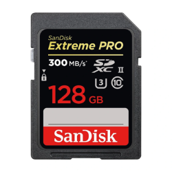 Thẻ nhớ SDXC Sandisk Extreme Pro 128GB V90 U3 C10 UHS-II 300MB/s (SDSDXDK-128G-GN4IN)