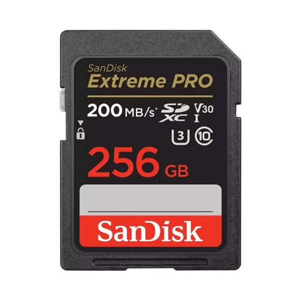 Thẻ nhớ SDXC Sandisk Extreme Pro 256GB V30 U3 C10 UHS-I 200MB s (SDSDXXD-256G-GN4IN)