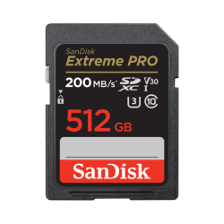MC26042402 - Thẻ nhớ SDXC Sandisk Extreme Pro 512GB V30 U3 C10 UHS-I 200MB/s (SDSDXXD-512G-GN4IN)