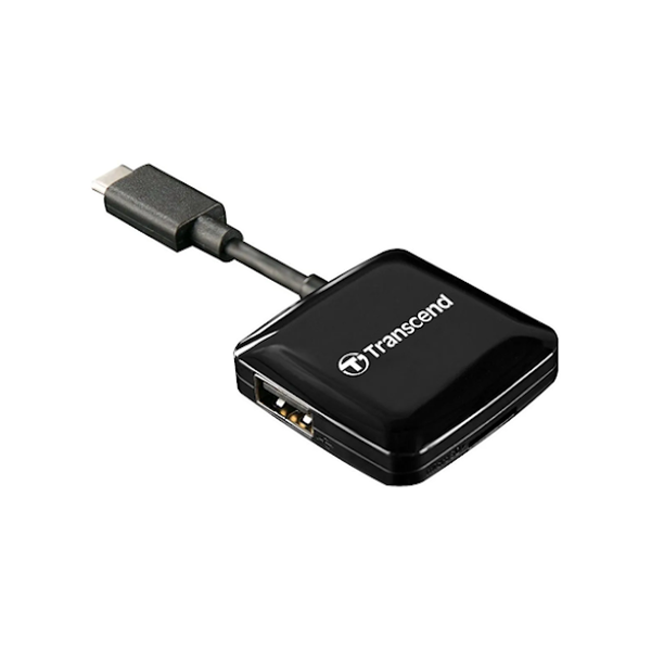 Đầu đọc thẻ nhớ USB Type-C OTG Transcend