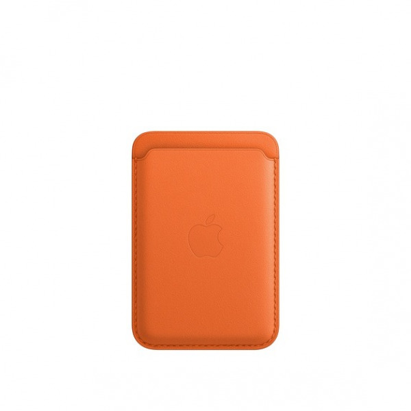 MPPY3FE A - Ví da iPhone Leather Wallet with MagSafe - Orange